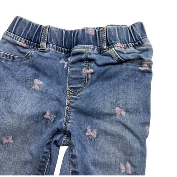 BabyGAP Disney Minnie Mouse Jeggings Jeans Leggings with Washwell Girls Size 2 E - Picture 10 of 12